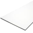 TACO Marine Lumber - 12" x 27" x 1/4" - White Starboard - P10-2512WHA27-1C