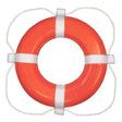 Taylor Made Foam Ring Buoy - 30" - Orange w/White Rope - 383