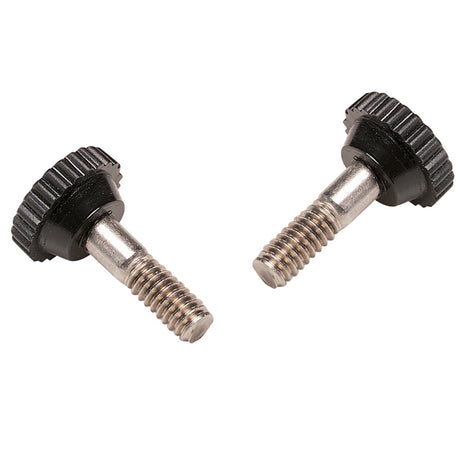 Taylor Made Bimini Hinge Thumb Screws Black - Pair - 11736