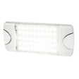Hella Marine DuraLED 50 Low Profile Interior/Exterior Lamp - White LED Spreader Beam - 980629001