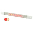 Hella Marine&nbsp;Surface Strip Light w/Switch - Warm White/Red LEDs - 12V - 958121101