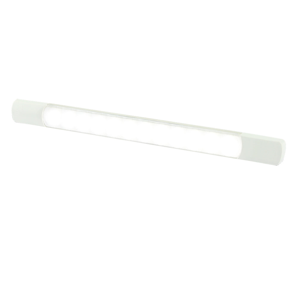 Hella Marine LED Surface Strip Light - White LED - 24V - No Switch - 958124401