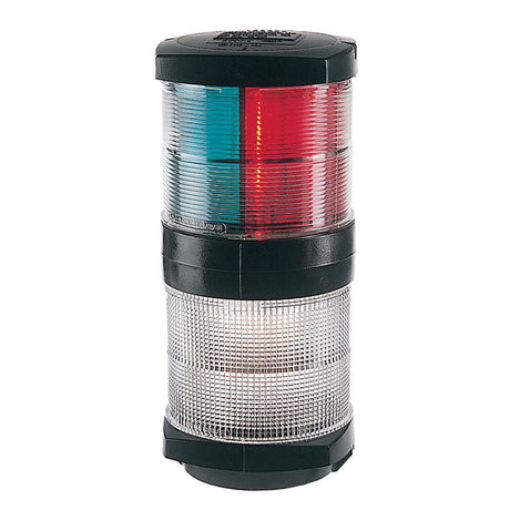 Hella Marine Tri-Color Navigation Light/Anchor Navigation Lamp- Incandescent - 2nm - Black Housing - 12V - 002984601