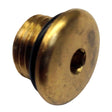 Uflex Brass Plug w/O-Ring for Pumps - 71928P