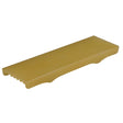 C.E.Smith Flex Keel Pad - Full Cap Style - 12" x 3" - Gold - 16871