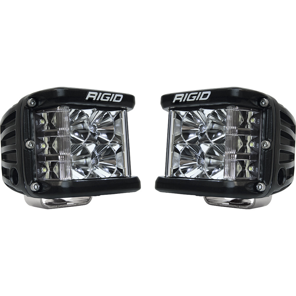 RIGID Industries D-SS Series PRO Flood LED Surface Mount - Pair - Black - 262113