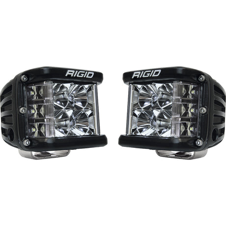 RIGID Industries D-SS Series PRO Flood LED Surface Mount - Pair - Black - 262113