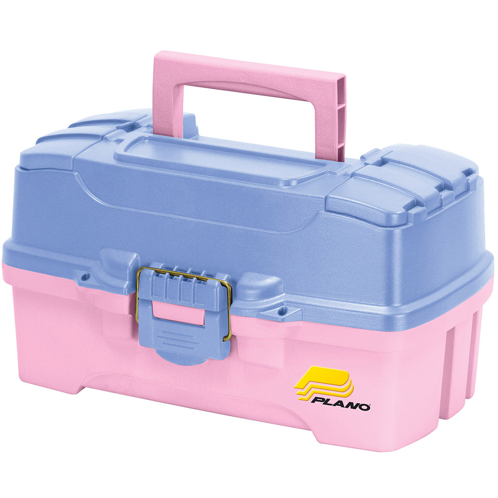 Plano Two-Tray Tackle Box w/Dual Top Access - Periwinkle/Pink - 620292