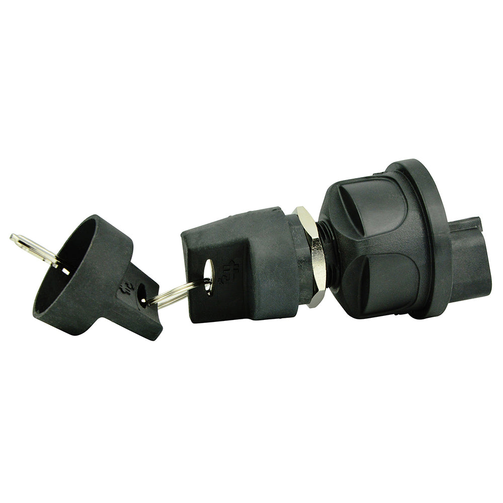 BEP 3-Position Sealed Nylon Ignition Switch - OFF/Ignition & Accessory/Ignition & Start - 1001604