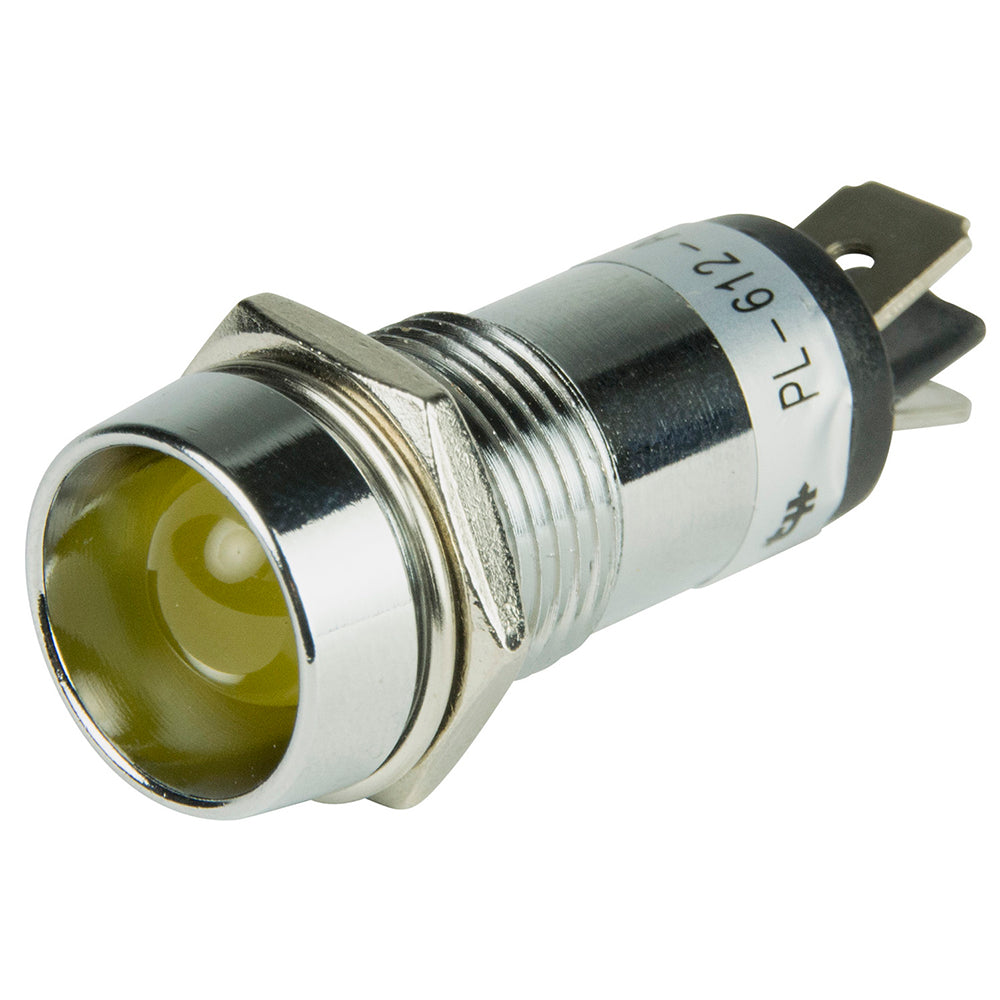 BEP LED Pilot Indicator Light - 12V - Amber - 1001101