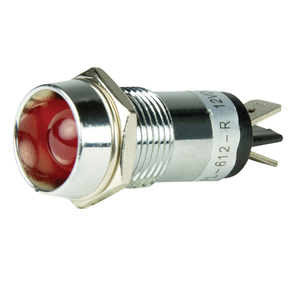 BEP LED Pilot Indicator Light - 12V - Red - 1001104