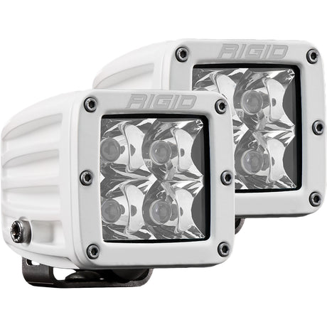 Rigid Industries D-Series PRO Hybrid-Spot LED - Pair - White - 602213