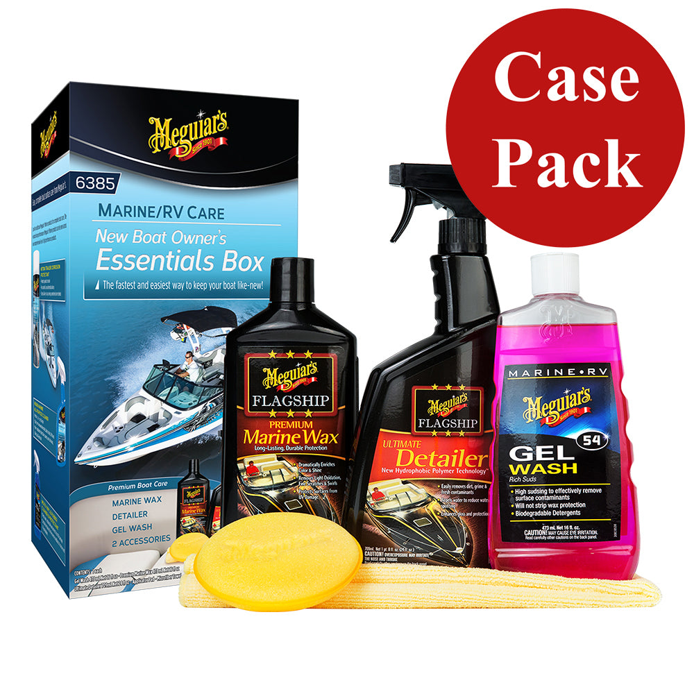 Meguiar's New Boat Owners Essentials Kit - *Case of 6* - M6385CASE