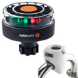 Navisafe Navilight Tricolor 2NM w/Navibolt Base & Rail Mount - White - 342KIT3