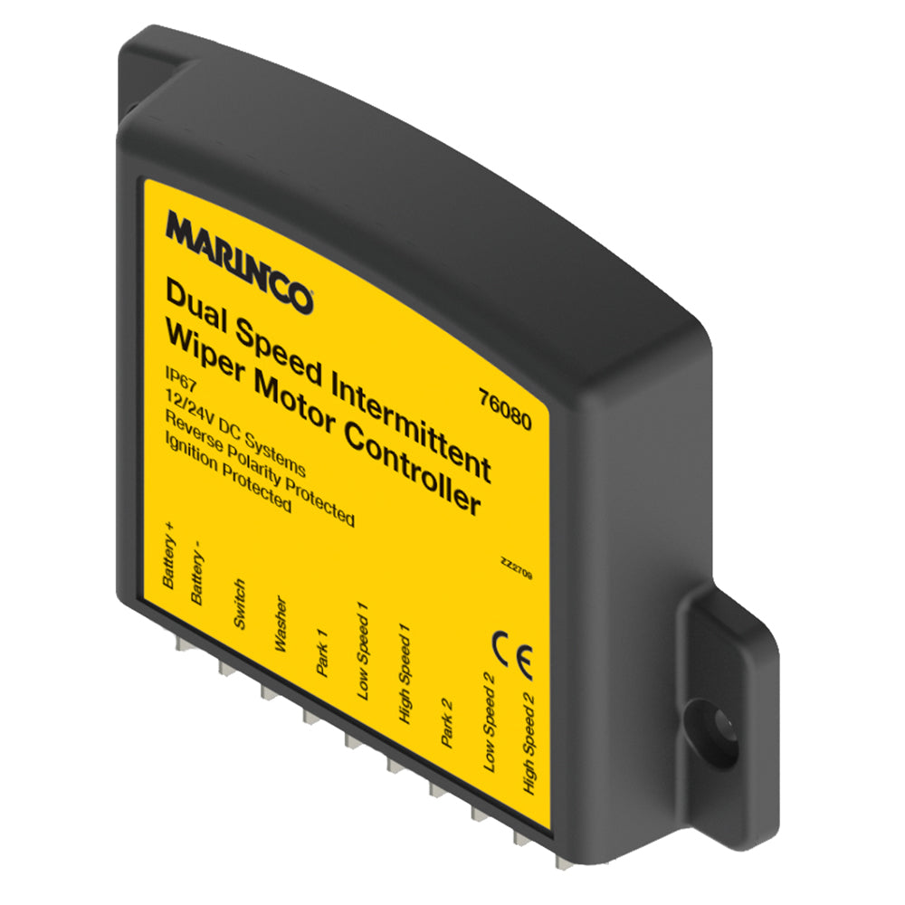Marinco Dual Speed Intermittent Wiper Motor Controller - 76080