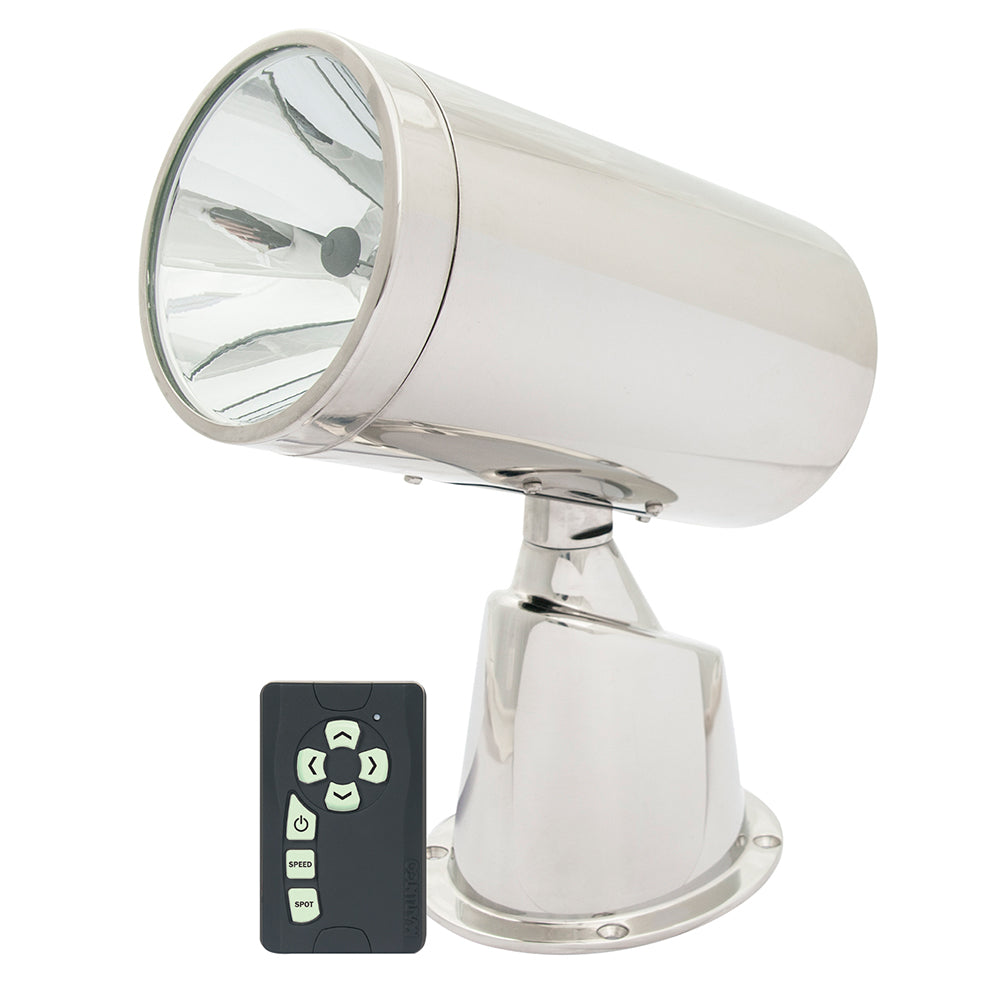 Marinco Wireless Stainless Steel Spotlight/Floodlight with Remote - 22150A
