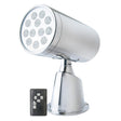 Marinco Wireless LED Stainless Steel Spotlight with Remote - 23050A