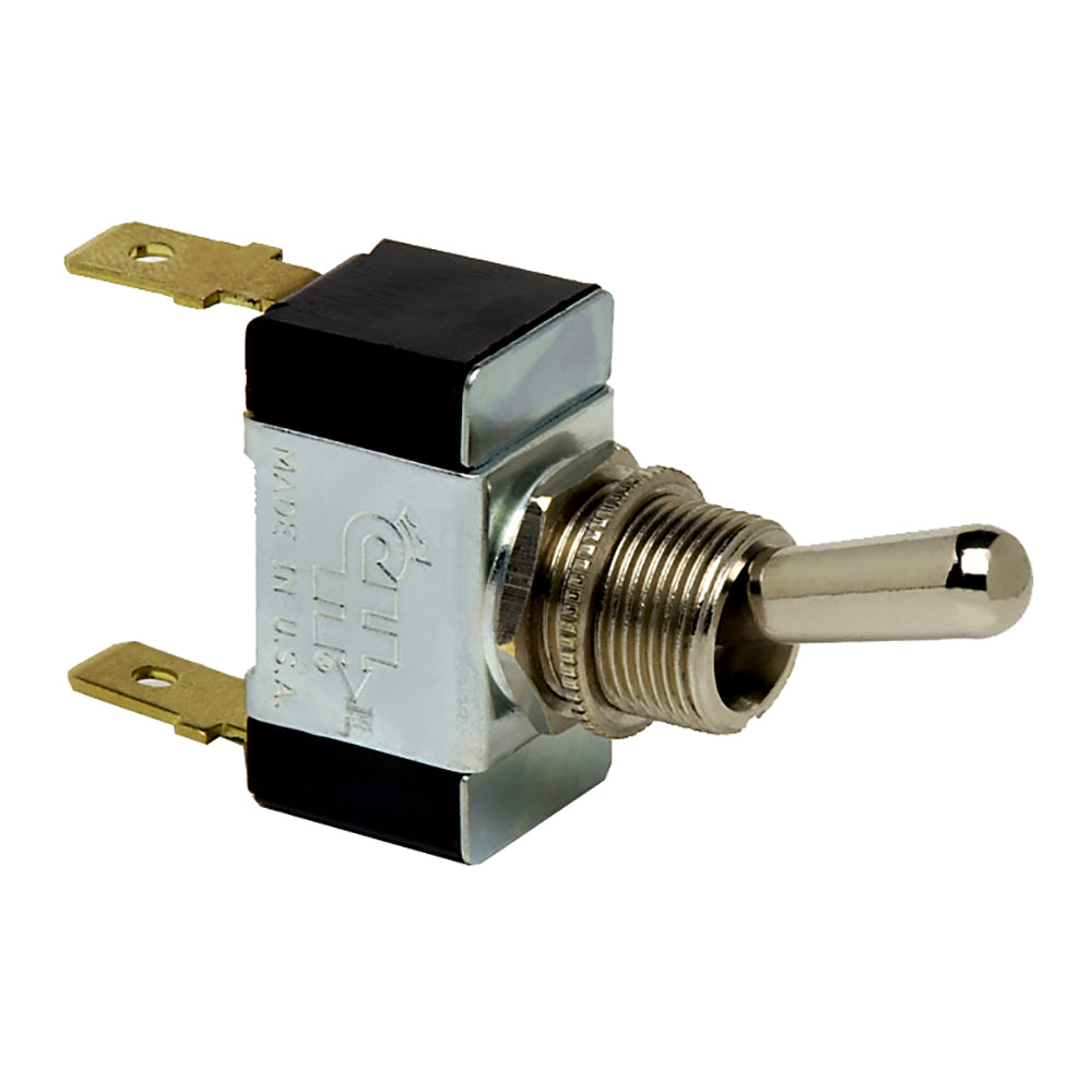 Cole Hersee Heavy Duty Toggle Switch SPST On-Off 2 Blade - 55014-BP