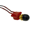 Cole Hersee Vinyl Coated Push Button Switch SPST Off-On 2 Wire - M-608-BP