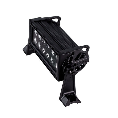 HEISE Dual Row Blackout LED Light Bar - 8" - HE-BDR8