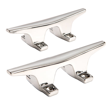 Attwood ZAMAK Chrome Plated Zinc Cleats - Pair - 4-1/2" - 6244-6