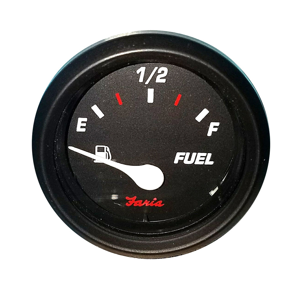 Faria Professional 2" Fuel Level Gauge - Red - 14601