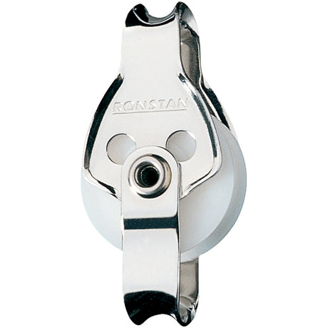 Ronstan Series 25 Utility Block - Single, Becket, Loop Head - RF572