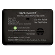 Safe-T-Alert 62 Series Carbon Monoxide Alarm - 12V - 62-541-Marine - Surface Mount - Black - 62-541-MARINE-BL