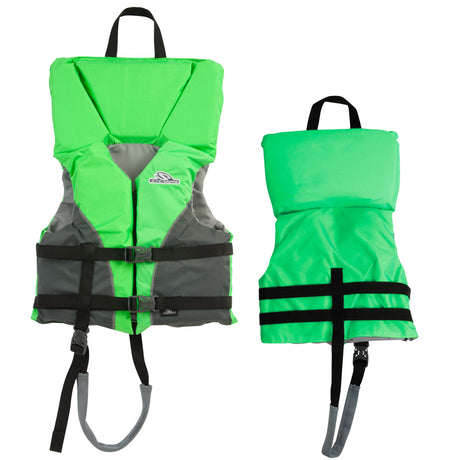 Stearns Youth Heads-Up Life Jacket - 50-90lbs - Green - 2000032674