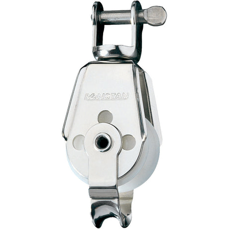 Ronstan Series 30 Utility Block - Single, Becket, Swivel Shackle Head - RF567