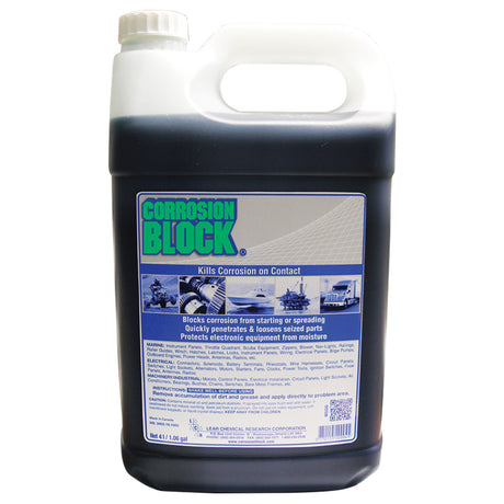 Corrosion Block Liquid 4-Liter Refill - Non-Hazmat, Non-Flammable and Non-Toxic - 20004