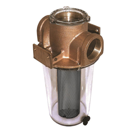 GROCO ARG-500 Series 1/2 inch Raw Water Strainer with Monel Basket - ARG-500