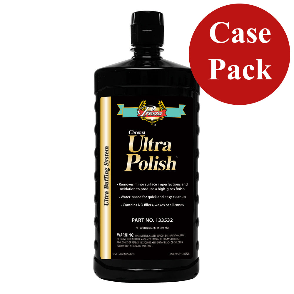 Presta Ultra Polish (Chroma 1500) - 32oz - *Case of 12* - 133532CASE