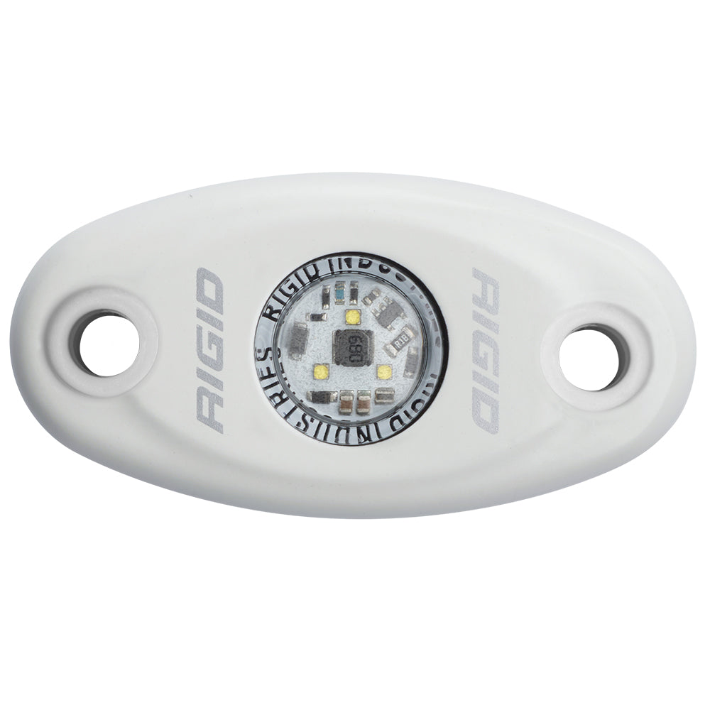 RIGID Industries A-Series White Low Power LED Light - Single - Natural White - 480143
