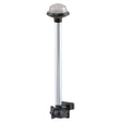 Perko Fold Down All-Round Frosted Globe Pole Light - Horizontal Mount - White - 1634DP0CHR