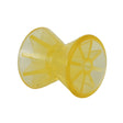 C.E. Smith Bow Roller - Yellow PVC - 4" x 1/2" ID - 29543