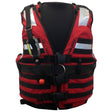 First Watch HBV-100 High Buoyancy Type V Rescue Vest - X-Large-XXX-Large - Red - HBV-100-RD-XL-3XL