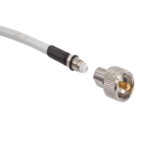 Shakespeare PL-259-ER Screw-On PL-259 Connector f/Cable w/Easy Route FME Mini-End - PL-259-ER