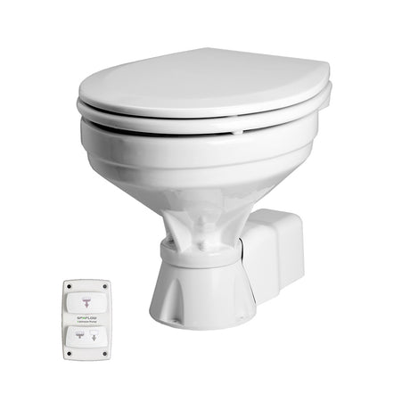 Johnson Pump Aqua T Toilet - Electric - Comfort - 12V with Solenoid - 80-47232-03