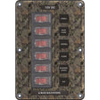 Blue Sea 4325 Circuit Breaker Switch Panel 6 Position - Camo - 4325