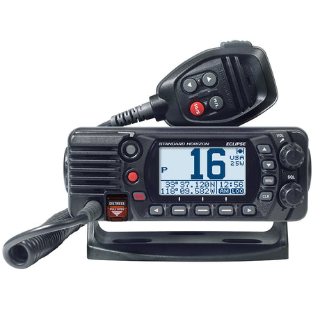 Standard Horizon GX1400G Fixed Mount VHF with GPS - White - GX1400GB
