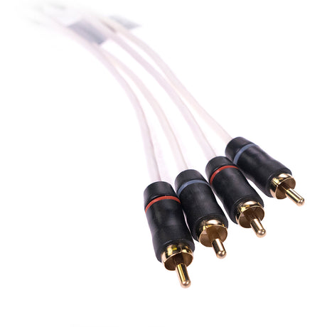 FUSION MS-FRCA6 6&#39; 4-Way Shielded RCA Cable - 010-12618-00