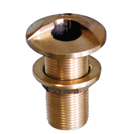 GROCO 1-1/4" Bronze High Speed Thru-Hull Fitting w/Nut - HSTH-1250-W