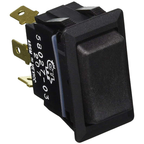 Cole Hersee Sealed Rocker Switch Non-Illuminated SPDT On-Off-On 3 Blade - 58027-03-BP