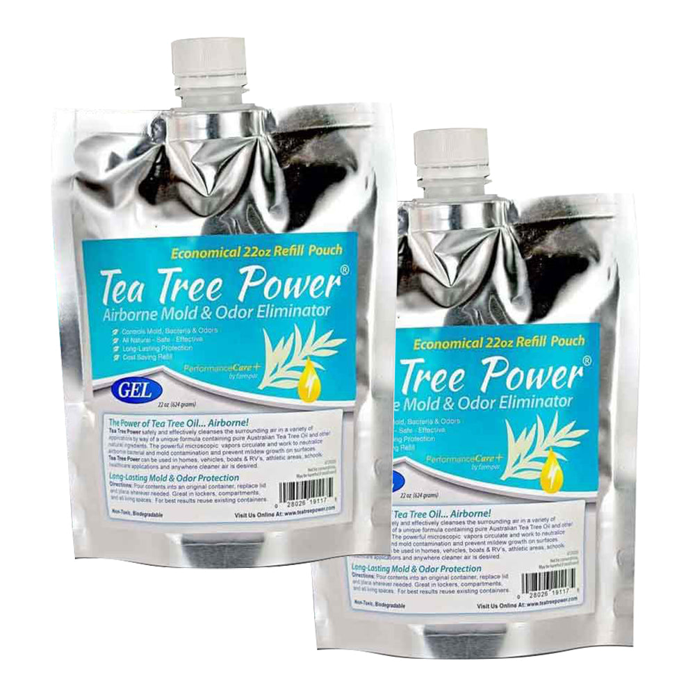 Forespar Tea Tree Power 44oz Refill Pouches (2)-22oz pouches - 770206
