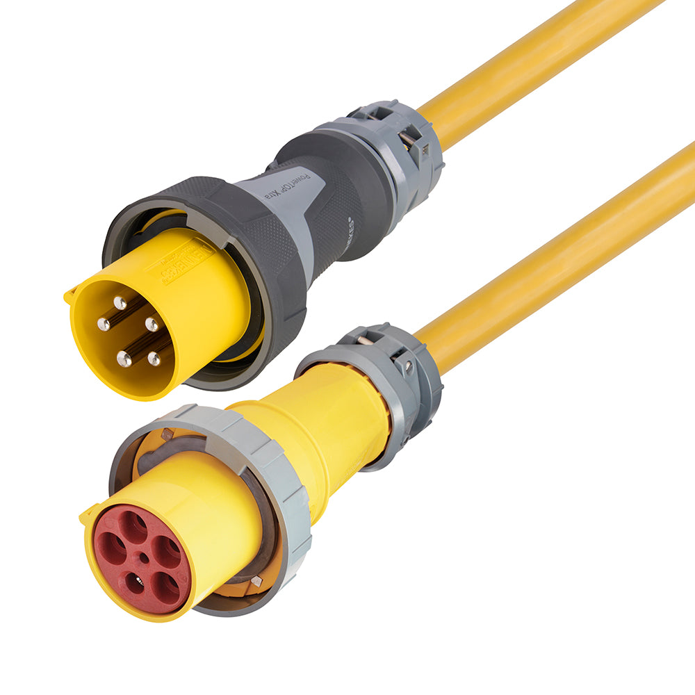 Marinco 100 Amp 120/208V 4-Pole, 5-Wire Shore Power Cable - No Neutral Wire - 100' - CS100IT5