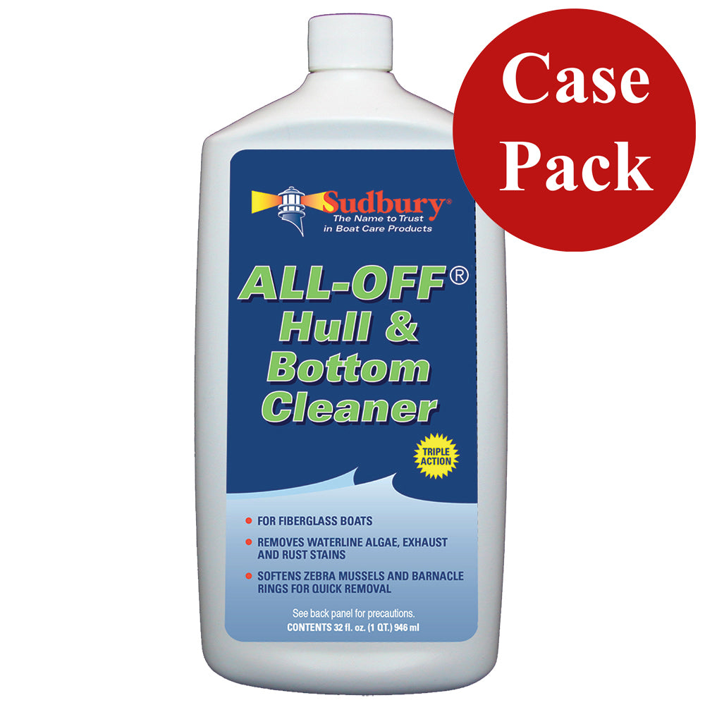 Sudbury All-Off Hull/Bottom Cleaner - 32 oz *Case of 12* - 2032CASE