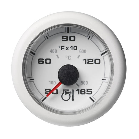 VDO 2-1/6" (52MM) OceanLink Pyrometer 1650degree for 900degree C - White Dial & Bezel - A2C1349730001