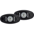 RIGID Industries A-Series Black Low Power LED Light Pair - Blue - 482053