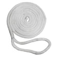 New England Ropes 3/8" x 15' Nylon Double Braid Dock Line - White - C5050-12-00015